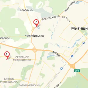 карта- схема расположения офиса zerkalavsem.ru